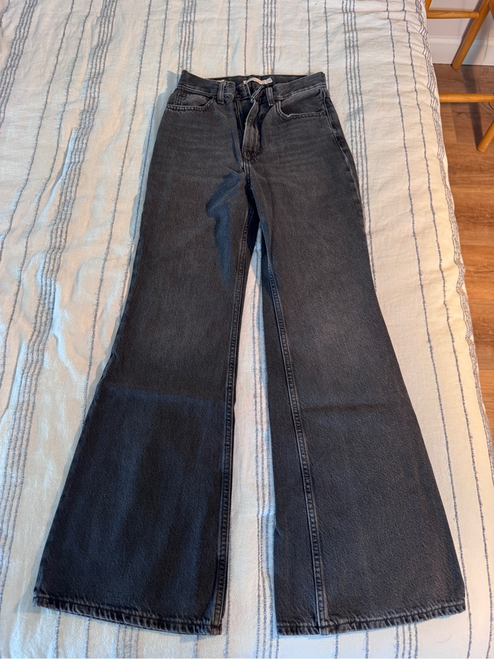 Levis ribcage flare jeans